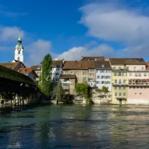 Blick auf die Stadt Olten