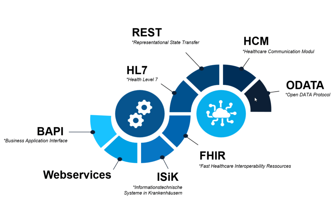 Grafische Darstellung der Standards von s4.health